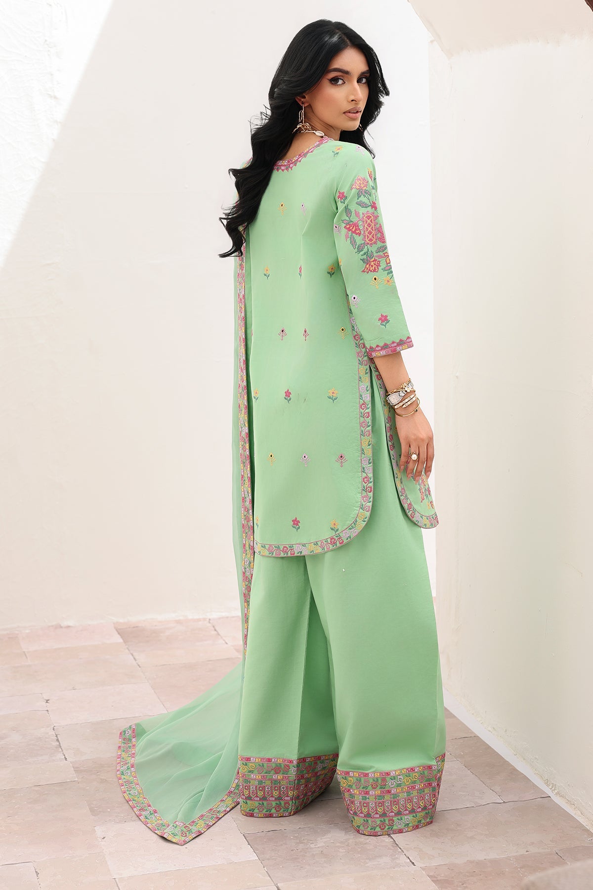 3-PC Stitched Embroidered Lawn Collection CNP-6-218