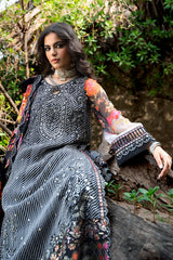 3-PC Stitched Embroidered Chiffon Collection VSLW6-02P