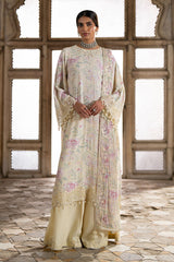 MUTED CELADON-3PC SILK EMBROIDERED PRET
