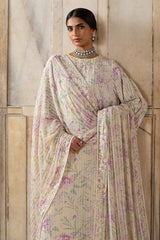 MUTED CELADON-3PC SILK EMBROIDERED PRET