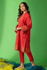 Cambric Block Printed Shirt And Trouser