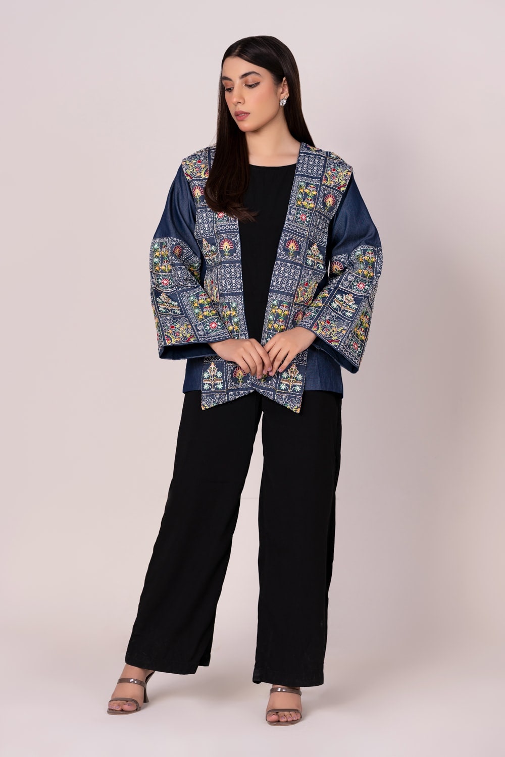 Studio Collection Embroidered Jacket
