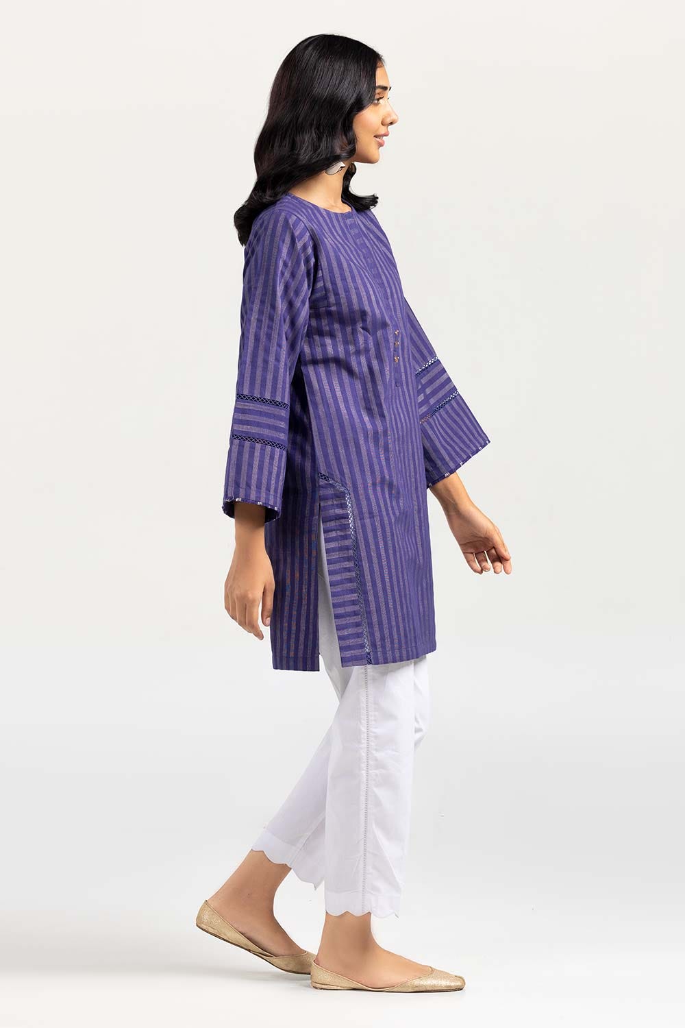 Jacquard Stripes Shirt