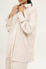 Knitted Blended Dyed Shirt