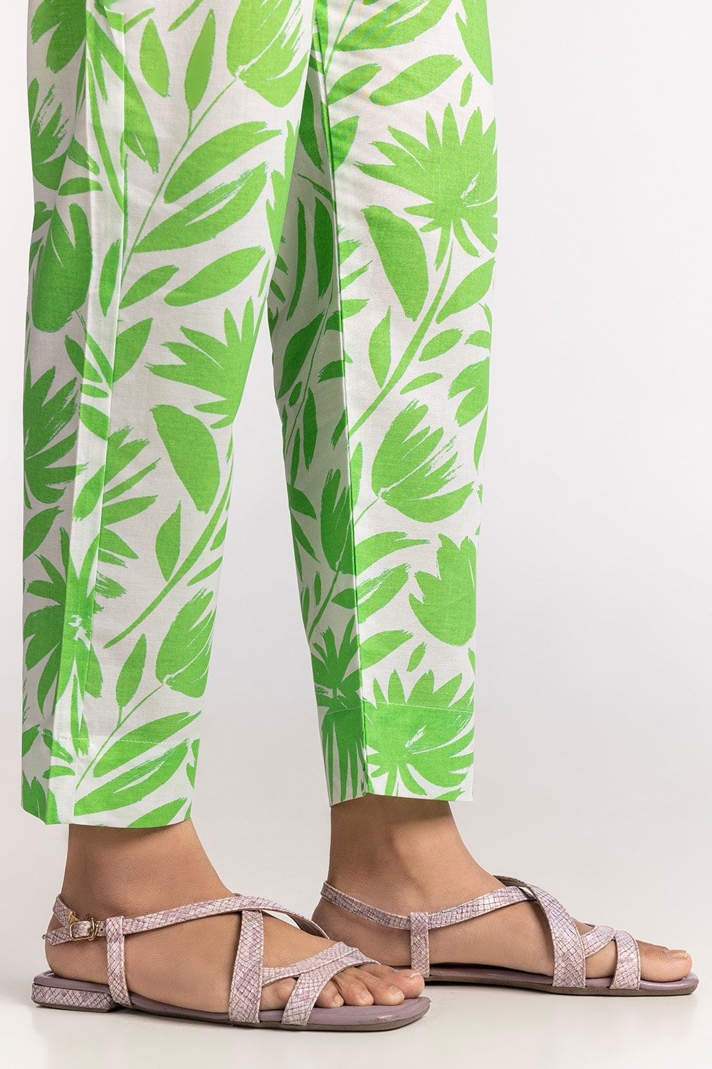 Cambric Printed Trouser
