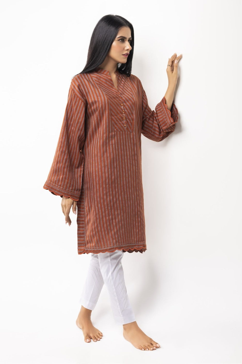 Hand Woven Fabric Shirt