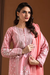Embroidered Kurta Dupatta Trouser - 1786