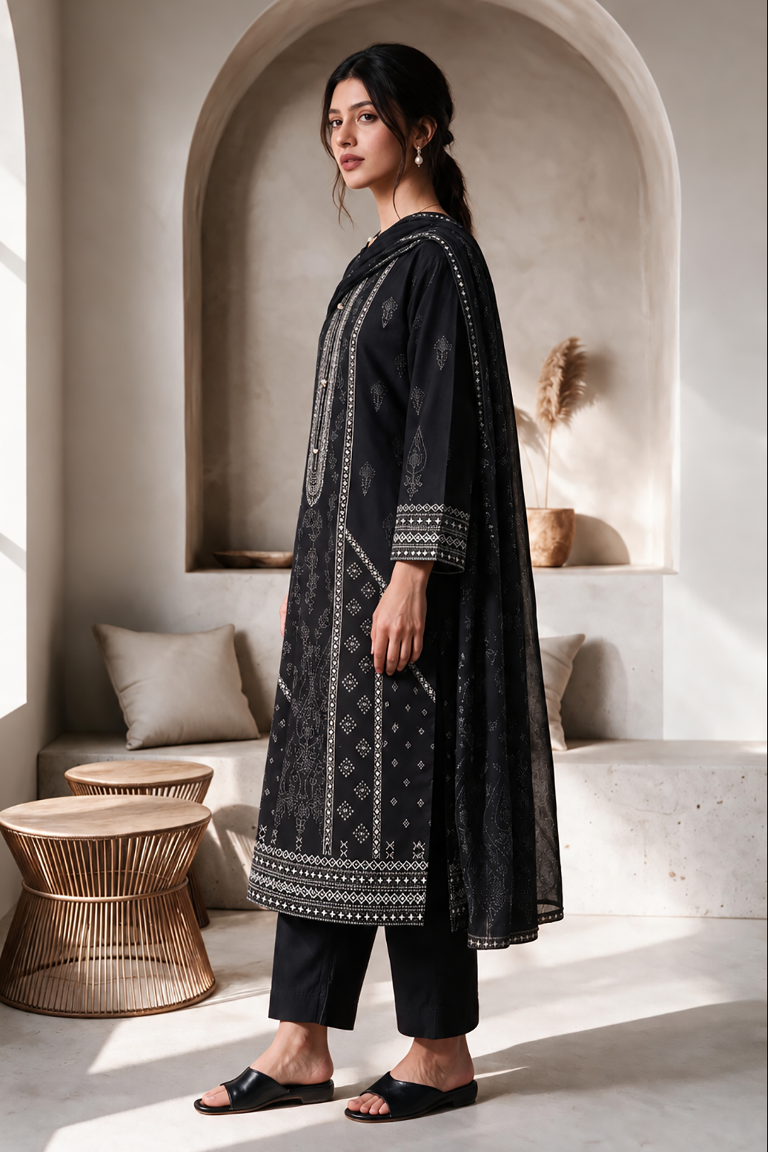 Kurta Dupatta Trouser - 2940
