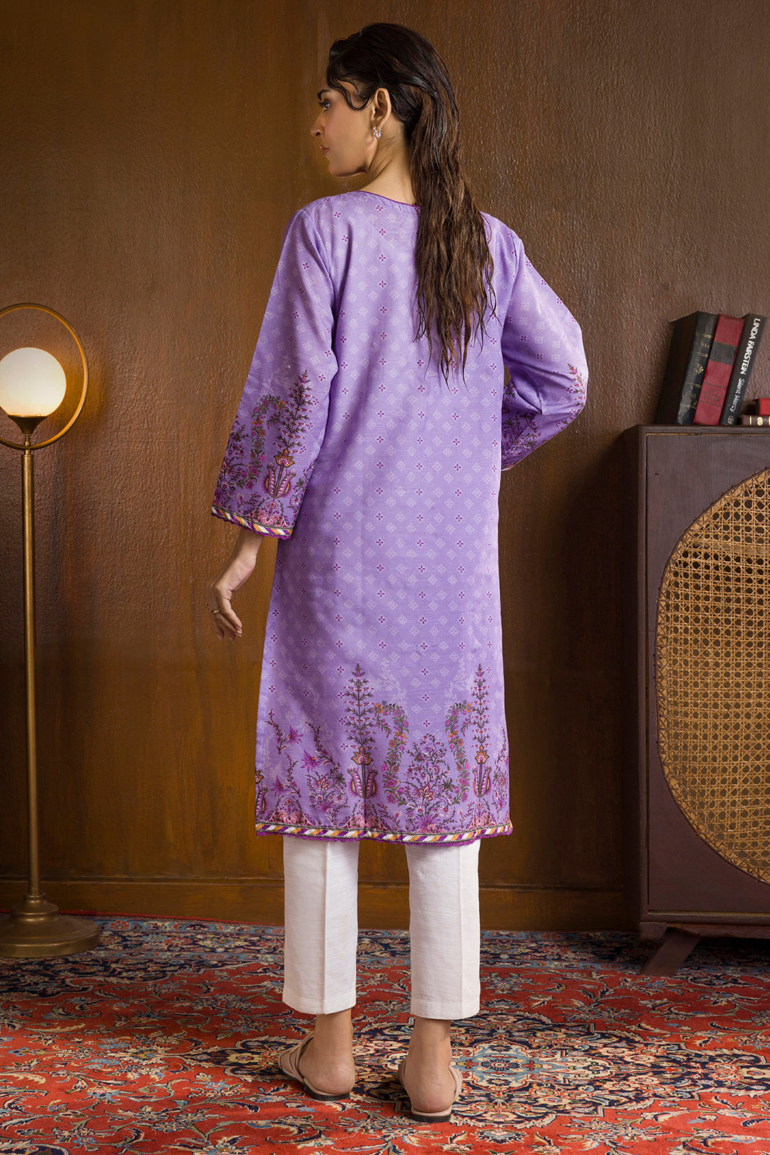 Embroidered Kurta - 3022