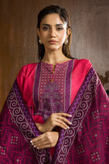 Kurta Shawl Trouser - 3007